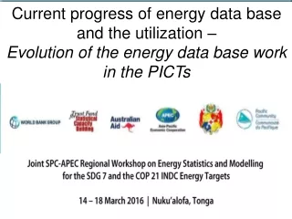 Current progress of energy data base and the utilization –