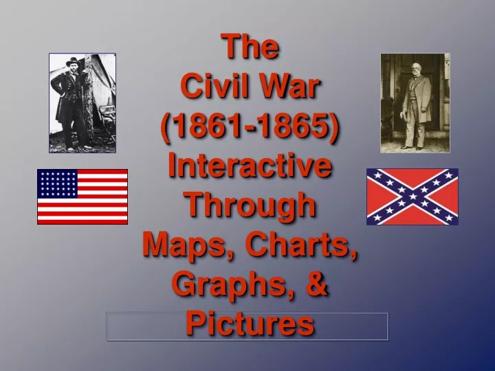 the civil war 1861 1865 interactive through maps