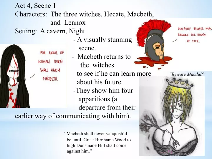 act 4 scene 1 characters the three witches hecate