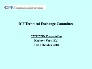 ICF Technical Exchange Committee