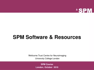 SPM Software &amp; Resources