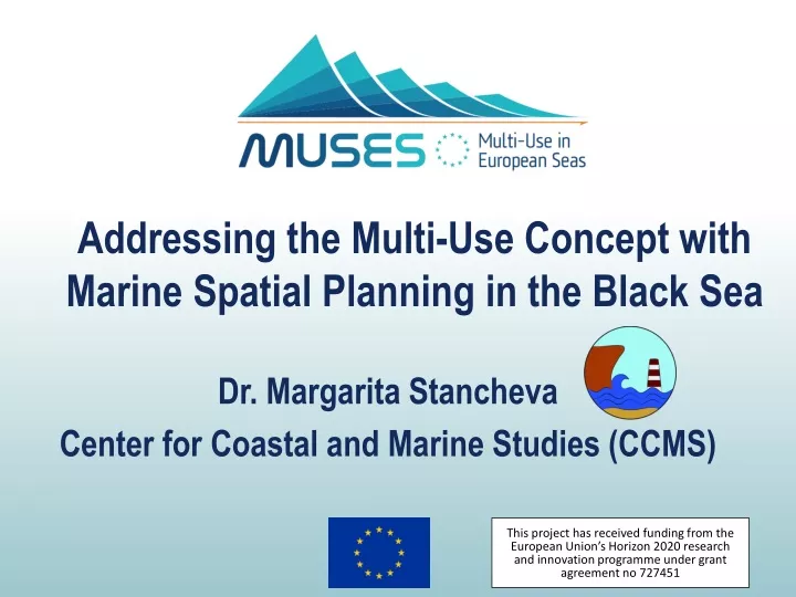 addressing the multi use concept with marine spatial planning in the black sea
