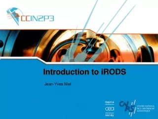 Introduction to  iRODS