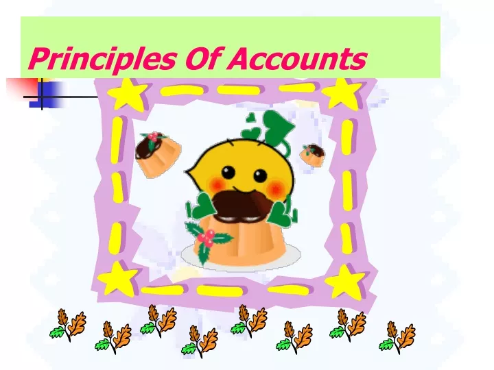 principles of accounts