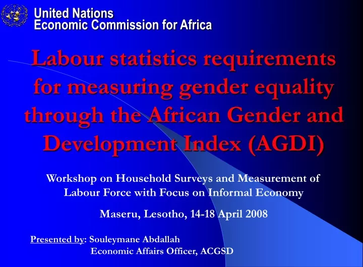 labour statistics requirements for measuring
