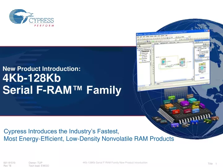 new product introduction 4kb 128kb serial f ram family