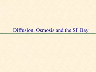 Diffusion, Osmosis and the SF Bay