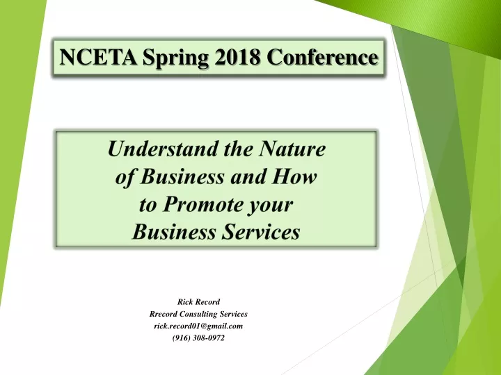 nceta spring 2018 conference