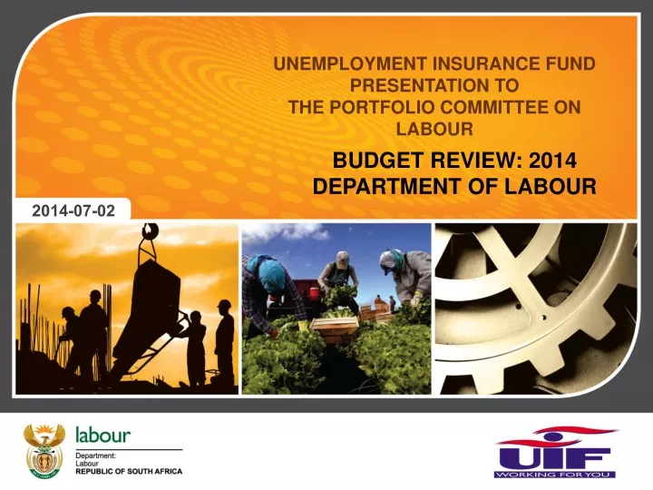 unemployment insurance fund presentation