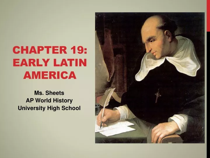 chapter 19 early latin america