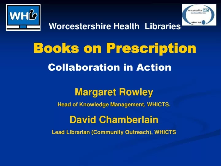 worcestershire health libraries books