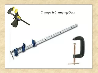 Cramps &amp; Cramping Quiz
