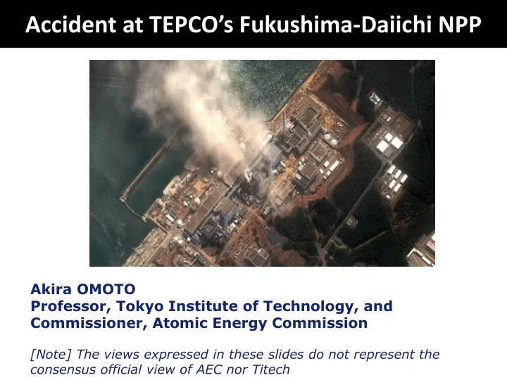 accident at tepco s fukushima daiichi npp
