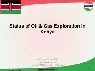 Status of Oil &amp; Gas Exploration in Kenya
