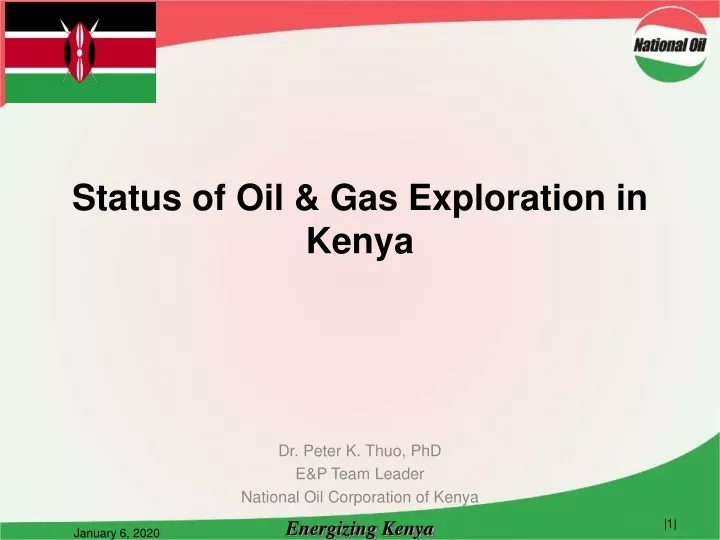 status of oil gas exploration in kenya