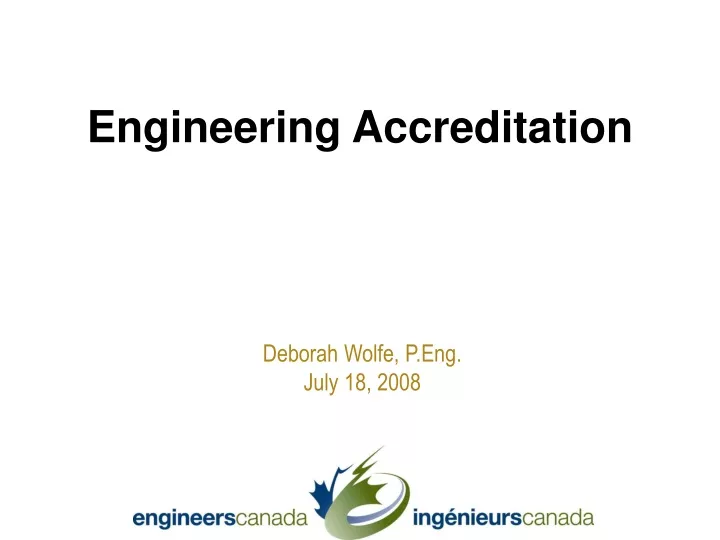 engineering accreditation