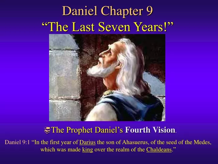 daniel chapter 9 the last seven years
