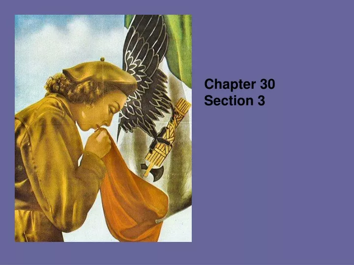 chapter 30 section 3