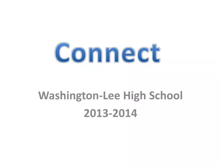 washington lee high school 2013 2014