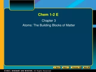Chem 1-2 E