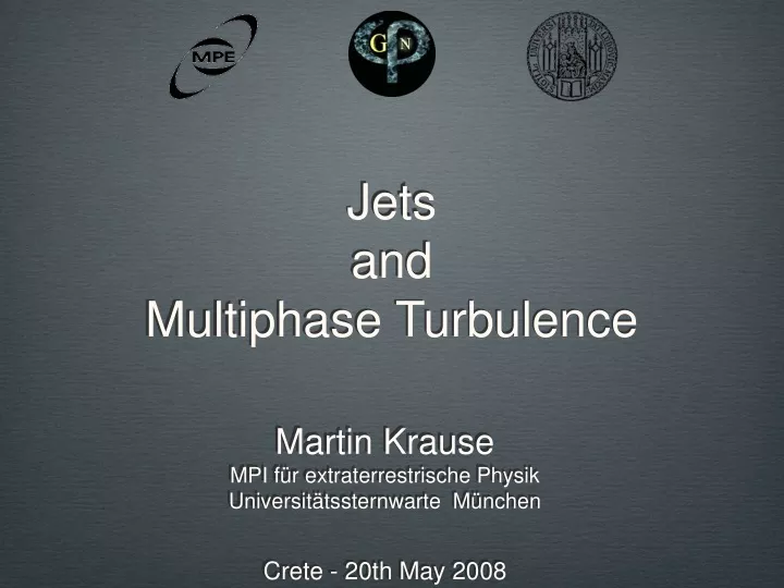 jets and multiphase turbulence
