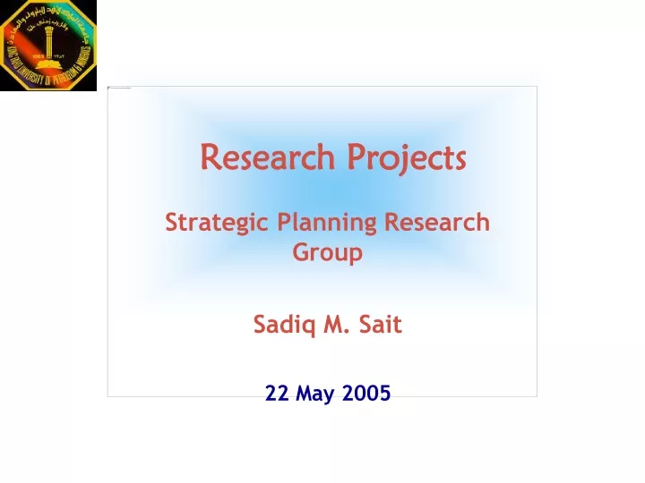research projects