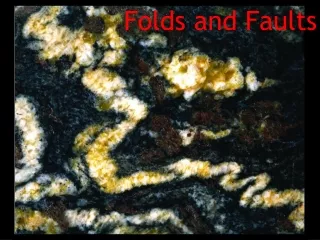 Folds and Faults