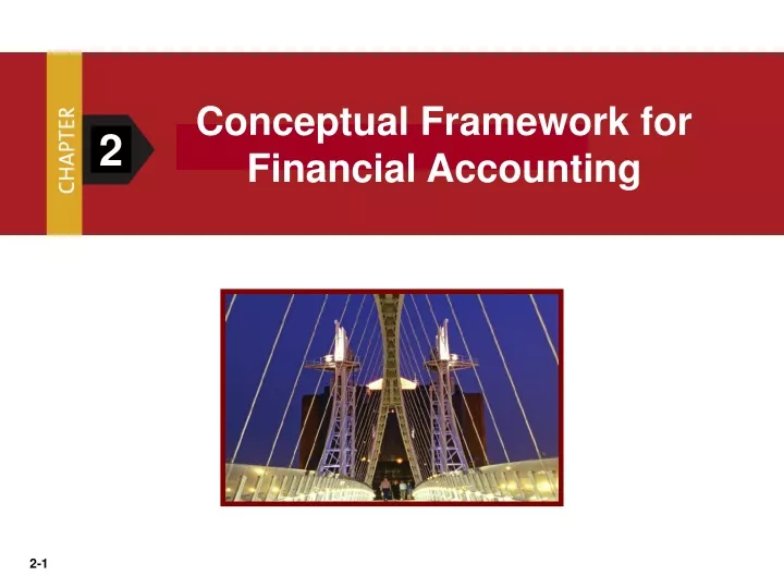 conceptual framework for financial accounting