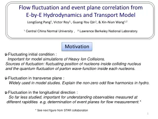 Flow fluctuation and event plane correlation from  E-by-E Hydrodynamics and Transport Model
