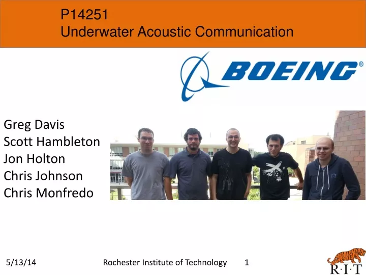p14251 underwater acoustic communication