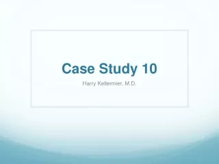 Case Study 10