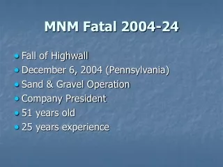 MNM Fatal 2004-24