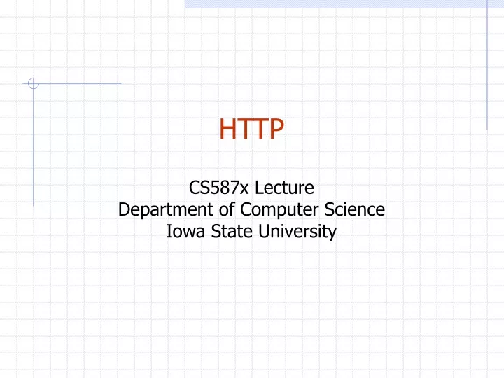 http cs587x lecture department of computer
