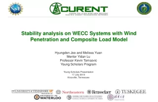 Stability analysis on WECC Systems with Wind Penetration and Composite Load Model