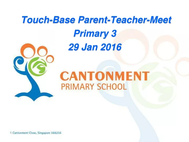touch base parent teacher meet primary 3 29 jan 2016