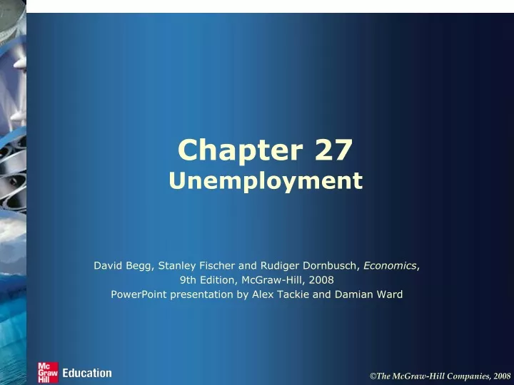 chapter 27 unemployment