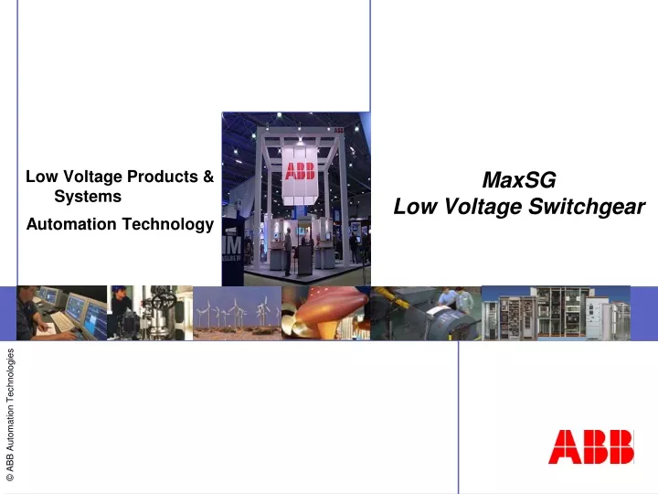 low voltage products systems automation technology
