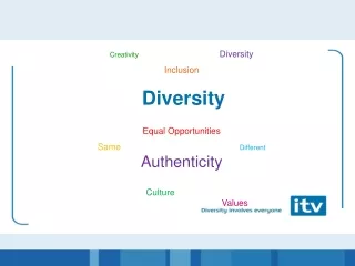Creativity Diversity  Inclusion Diversity  Equal Opportunities Same Different Authenticity