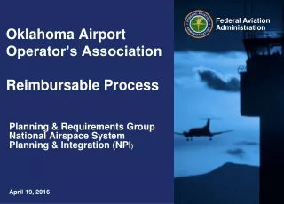 Oklahoma Airport Operator’s Association Reimbursable Process
