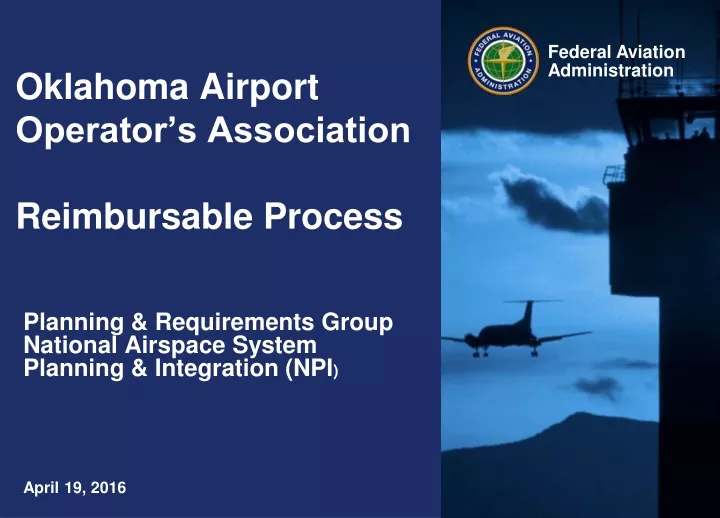 oklahoma airport operator s association reimbursable process