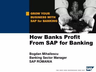 How Banks Profit From SAP for Banking