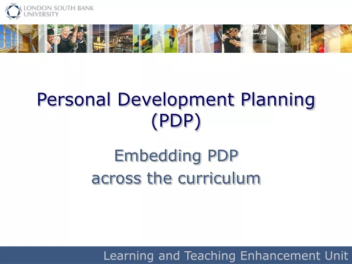 personal development planning pdp