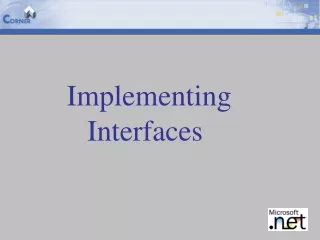 Implementing Interfaces