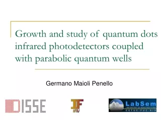 Growth and study of quantum dots infrared photodetectors coupled with parabolic quantum wells