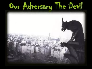 Our Adversary The Devil