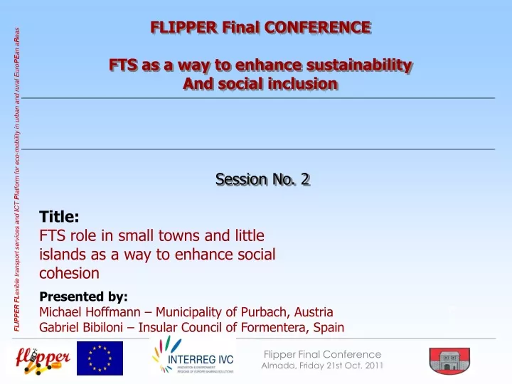 flipper final conference fts as a way to enhance