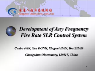 Development of Any Frequency Fire Rate SLR Control System