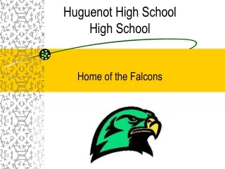 Huguenot High School   High School  Home of the Falcons