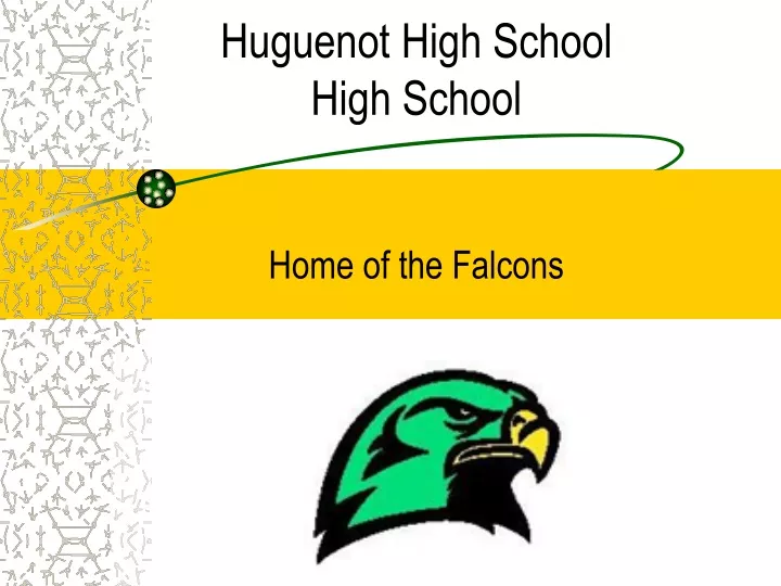 huguenot high school high school home of the falcons