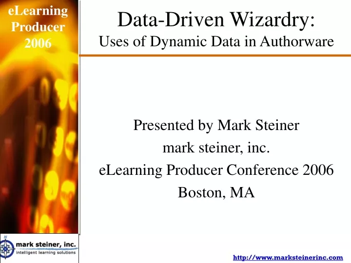data driven wizardry uses of dynamic data in authorware